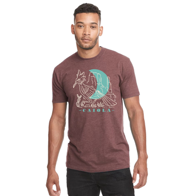 Burgundy Roadrunner Tee