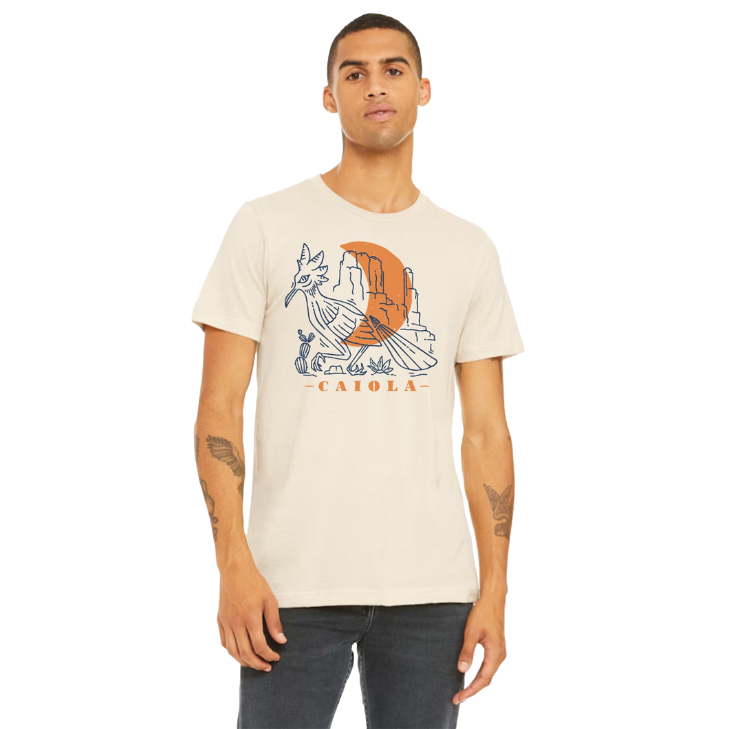 Tan Roadrunner Tee